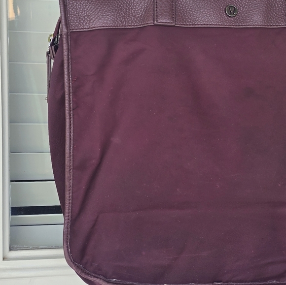 Lululemon Now And Always Tote Handbag Red Women 13x15 - Picture 4 of 16